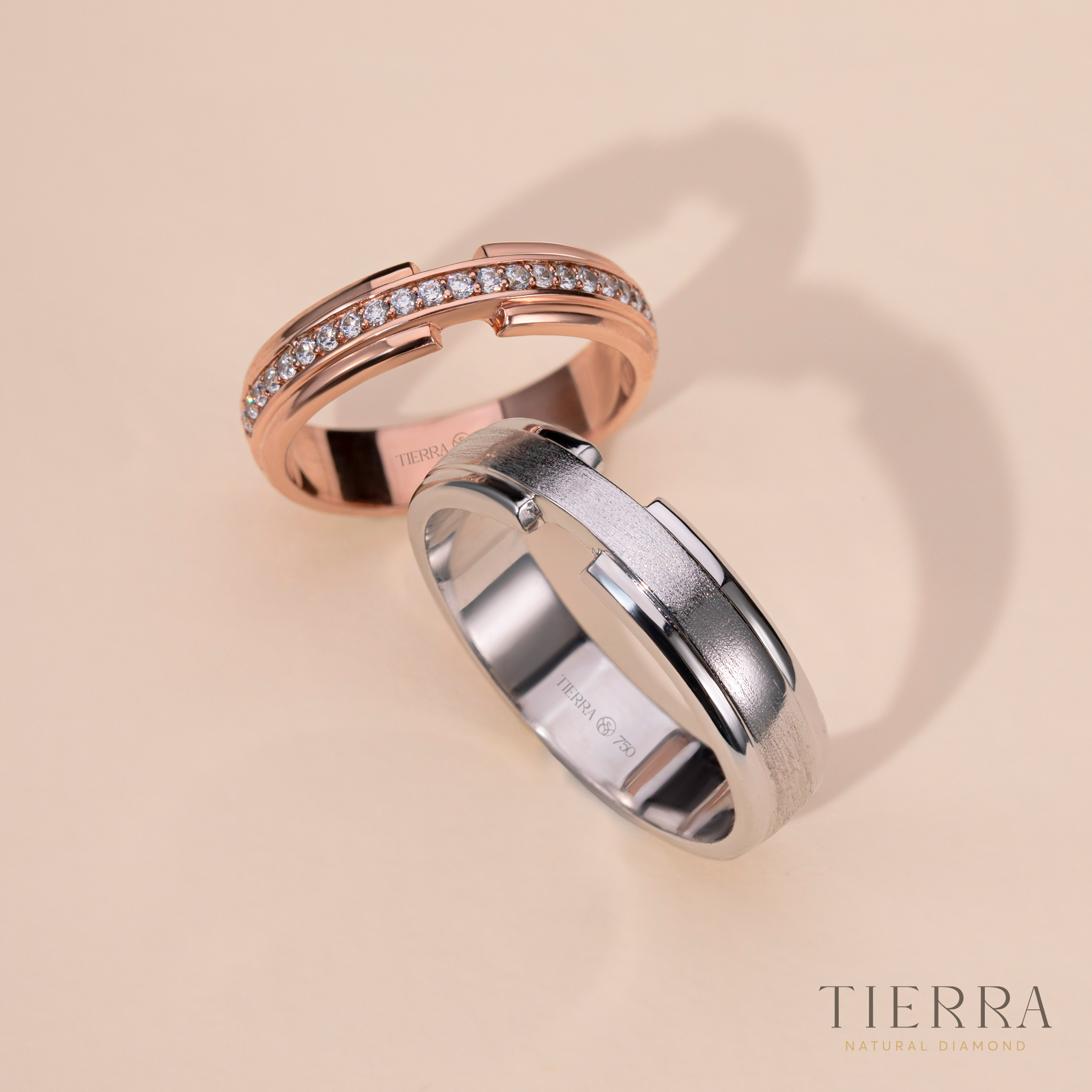 Nhẫn cưới đẹp thanh lịch thu hút